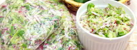 окрошка на зиму. Шаг 10