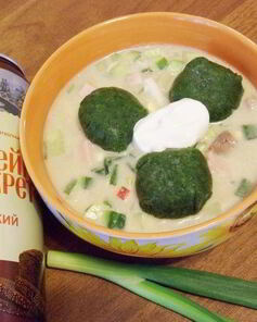 Окрошка острая