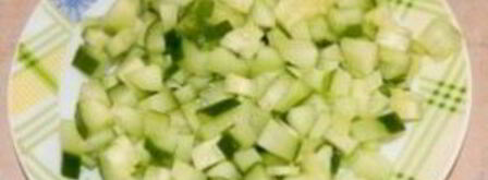 окрошка постная. Шаг 4