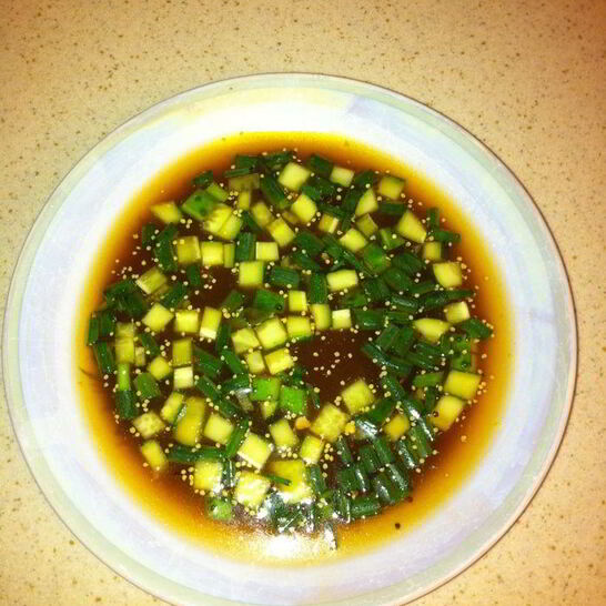 Рецепт окрошки с горчицей и хреном