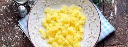 окрошка с колбасой на воде. Шаг 5