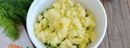 окрошка с колбасой. Шаг 5