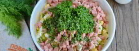 окрошка с колбасой. Шаг 8