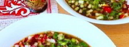 окрошка с квасом. Шаг 5