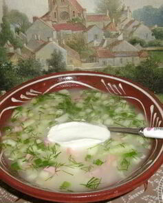 Окрошка с лимонным соком SICILIA