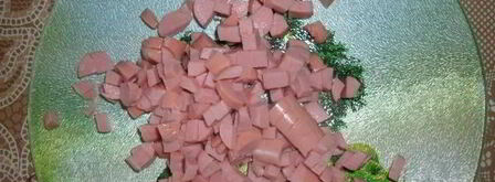 окрошка с лимонным соком sicilia. Шаг 3