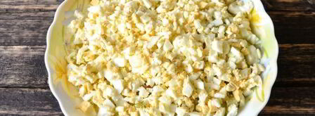 окрошка с редиской на квасе. Шаг 10