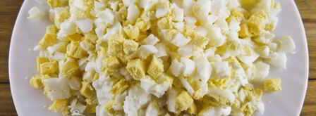 окрошка с редиской. Шаг 8