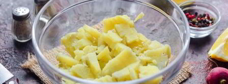 окрошка с рыбой. Шаг 6