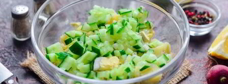 окрошка с рыбой. Шаг 8