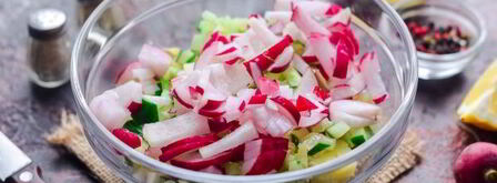 окрошка с рыбой. Шаг 9