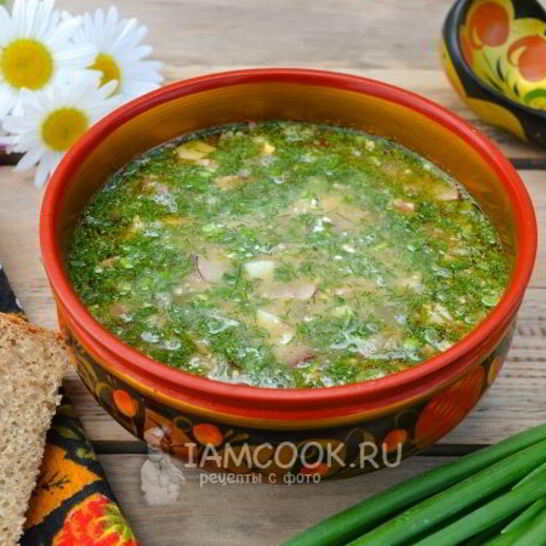 Рецепт окрошки с солеными огурцами