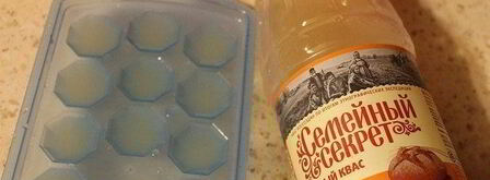 окрошка с таном и ледяным квасом. Шаг 6