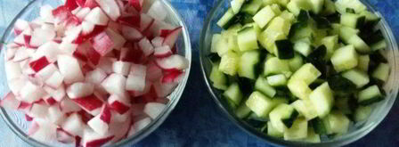 окрошка южная. Шаг 8