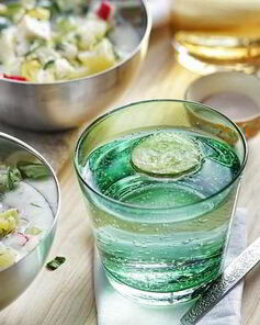 Вегетарианская окрошка