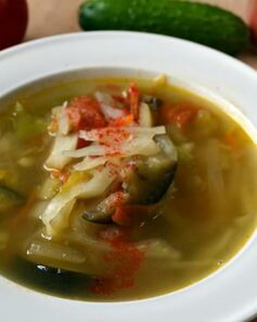 Аппетитный овощной суп