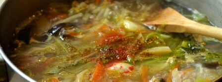 аппетитный овощной суп. Шаг 8