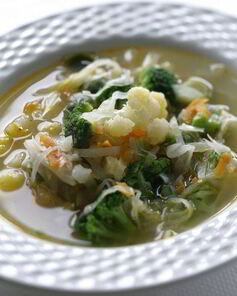 Детский овощной суп