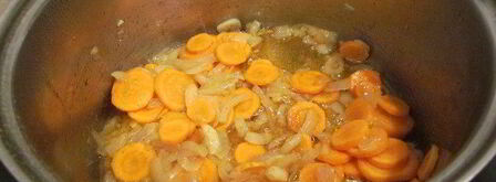 крем-суп сырно-овощной. Шаг 3