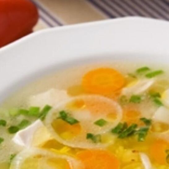Рецепт куриного супа с рисом и овощами