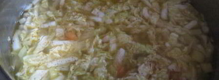 легкий овощной суп. Шаг 15