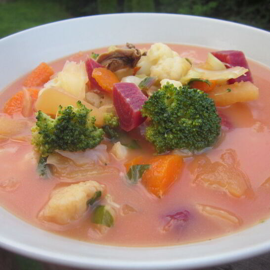 Рецепт маминого овощной суп