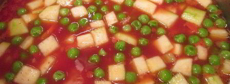 минестроне с беконом. Шаг 6