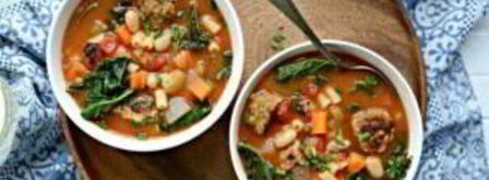 минестроне с индейкой. Шаг 8