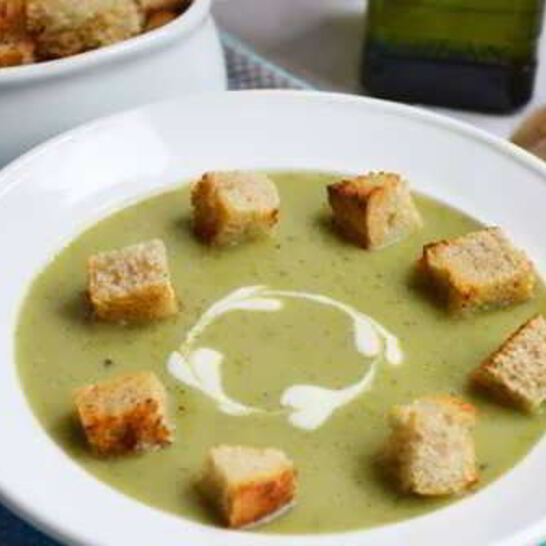 Рецепт овощного супа с брокколи