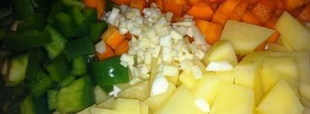 овощной суп с фрикадельками. Шаг 5