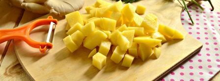 овощной суп с грибами. Шаг 3