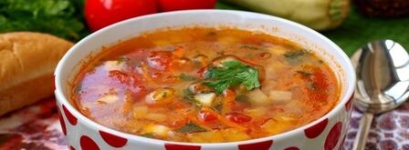 овощной суп с кабачками. Шаг 6