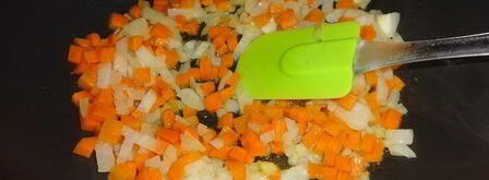 овощной суп с машем и цветной капустой. Шаг 8