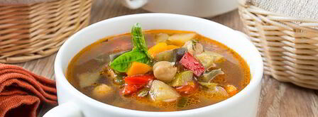 овощной суп с нутом и лимоном. Шаг 8