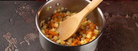 овощной суп с томатом. Шаг 4