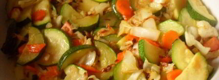 запеченный овощной суп с мясными фрикаделями. Шаг 4