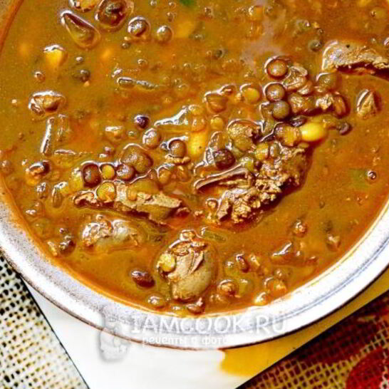 Рецепт африканской похлебки из чечевицы