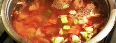 чечевичная похлебка мерджимек чорбасы. Шаг 5