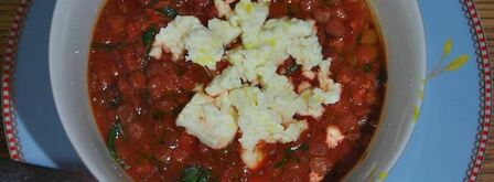 чечевичная похлебка со свеклой и шпинатом. Шаг 9