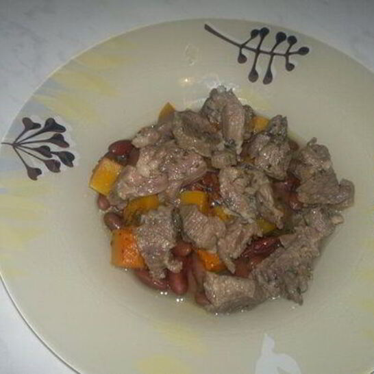 Рецепт фасолевой похлебки с бараниной и тыквой