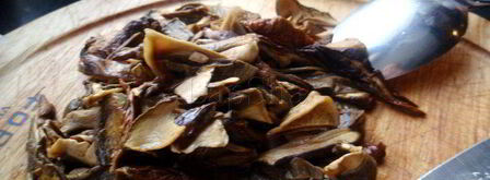 грибная похлебка с перловкой и курицей. Шаг 5