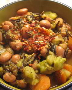 Густая похлебка с фасолью