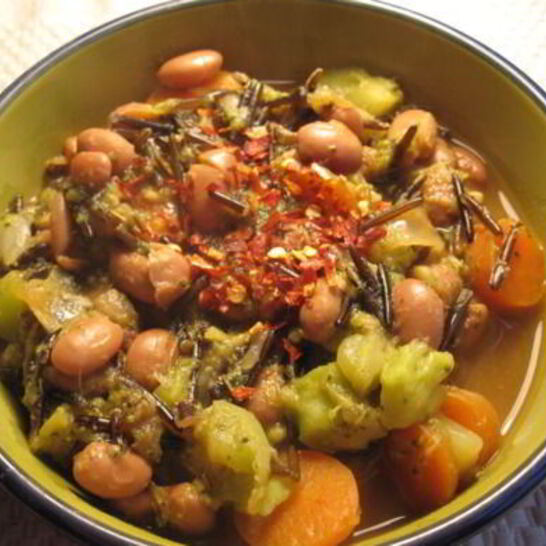 Рецепт густой похлебки с фасолью