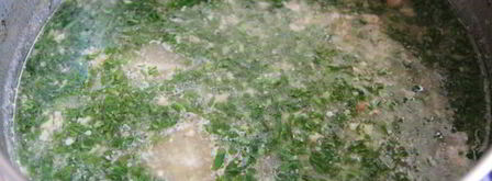 куриная похлебка с грецкими орехами. Шаг 8