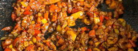 острая рыбная похлебка в мексиканском стиле. Шаг 6