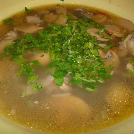 Рецепт похлебки из чечевицы с грибами