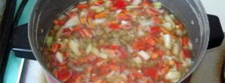 похлебка из чечевицы. Шаг 7