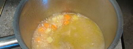 похлебка с чечевицей и черносливом. Шаг 7