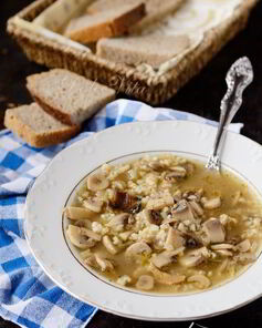 Русская грибная похлебка