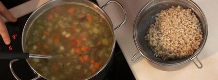 рассольник из глазного мускула с потрошками. Шаг 8